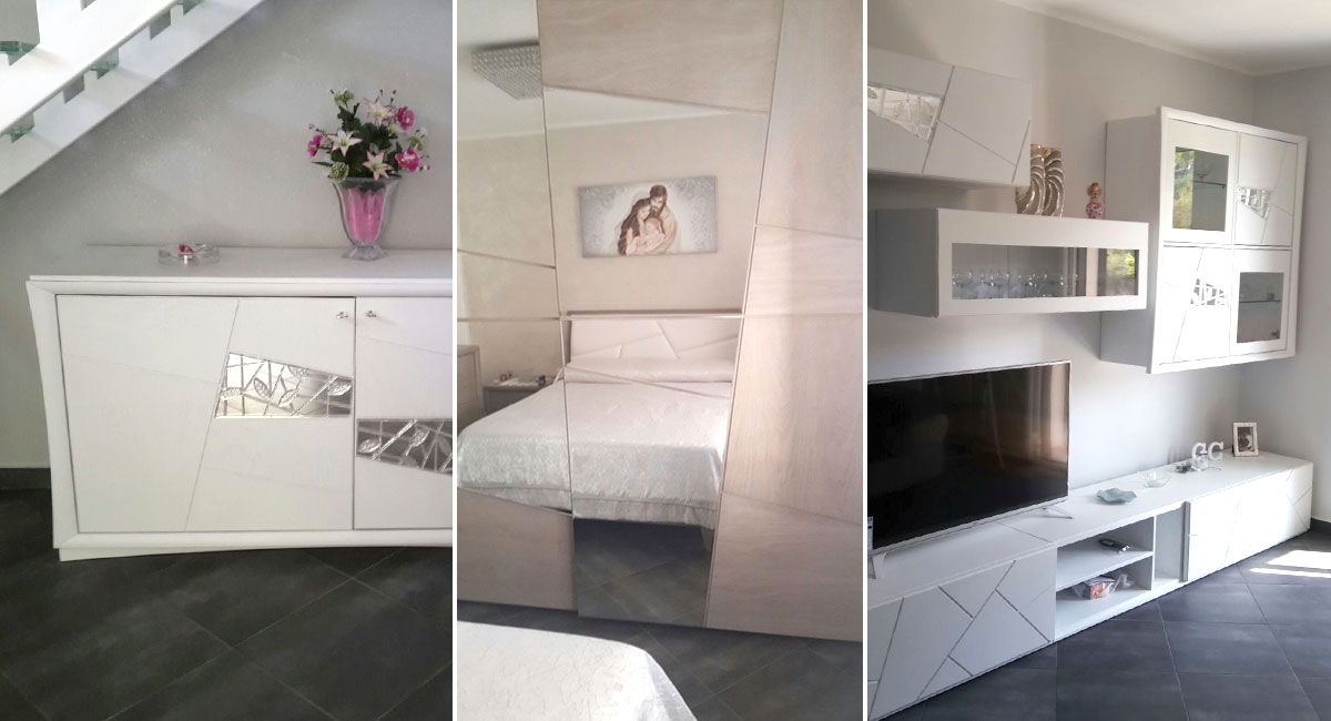 Come a casa mia - la rubrica di SE Arredi che racconta le scelte dei nostri clienti: il bianco come leit motiv per rendere gli spazi più luminosi